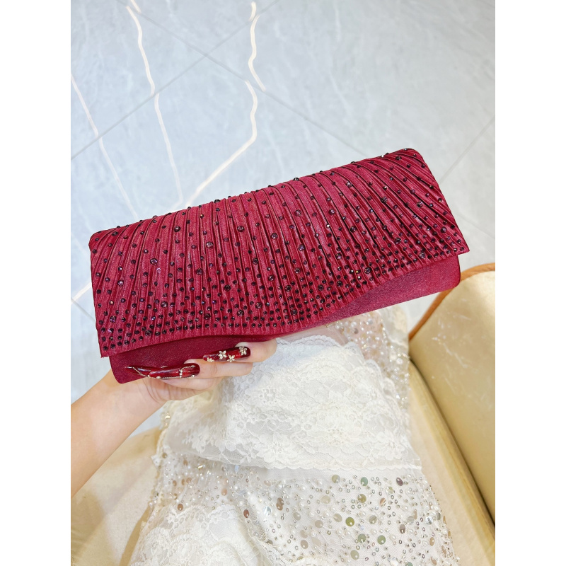 Luxury Bag Collection - حقيبة سهرة فاخرة جديدة مزينة بالألماس