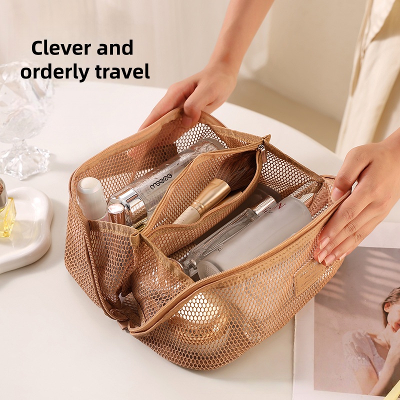 Luxury Bags China Wholesale - حقيبة تخزين مستحضرات التجميل الشفافة من