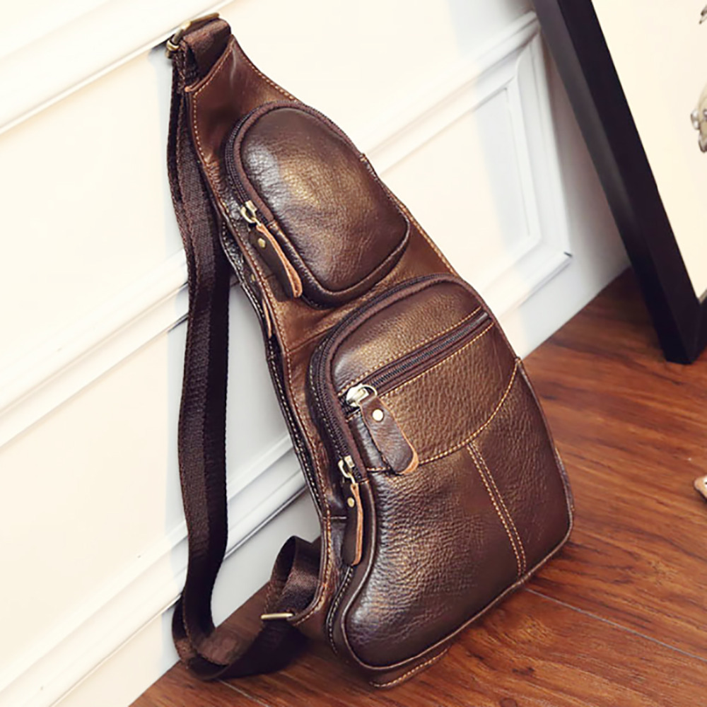 Half Moon Bag Suede - عالية الجودة الرجال حمالة جلدية حقيقية