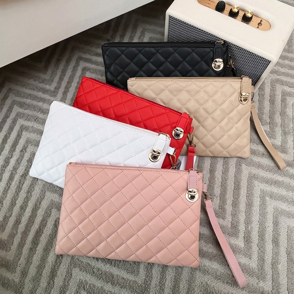 Wristlet Wallet Zipper - محفظة نسائية أنيقة، حقيبة هاتف محمول