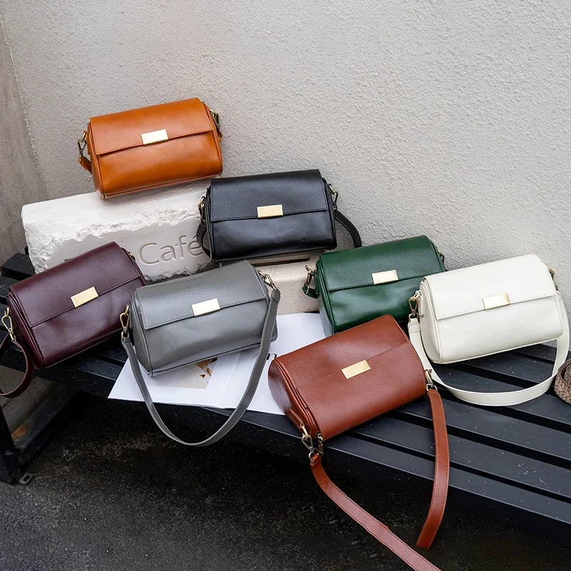 حقيبة كتف نسائية من جلد البقر، - مراجعة Luxury Bags China Wholesale وسعره
