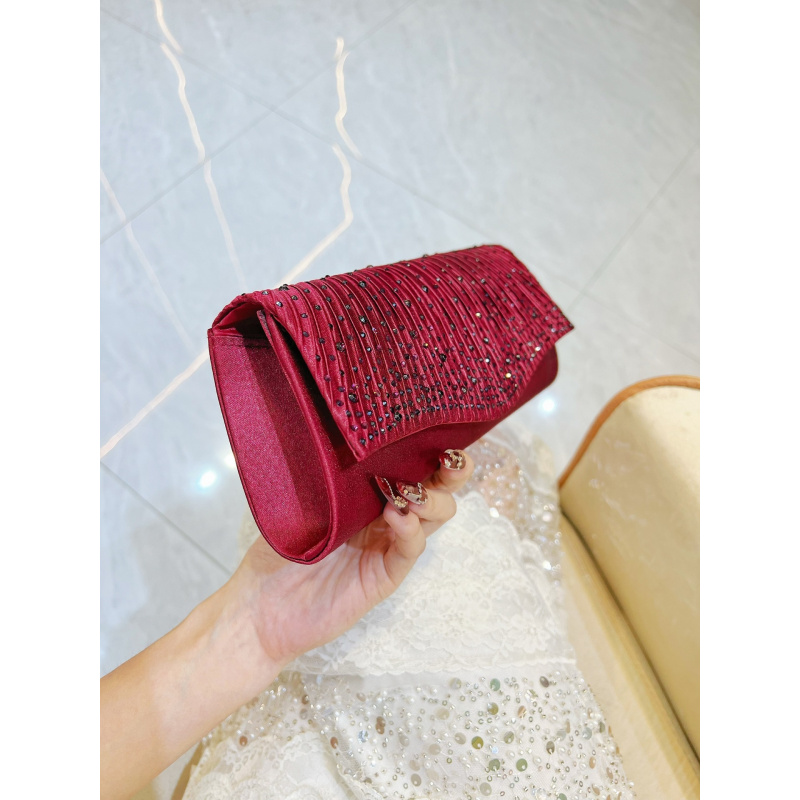 حقيبة سهرة فاخرة جديدة مزينة ب - مراجعة Luxury Bag Collection وسعره