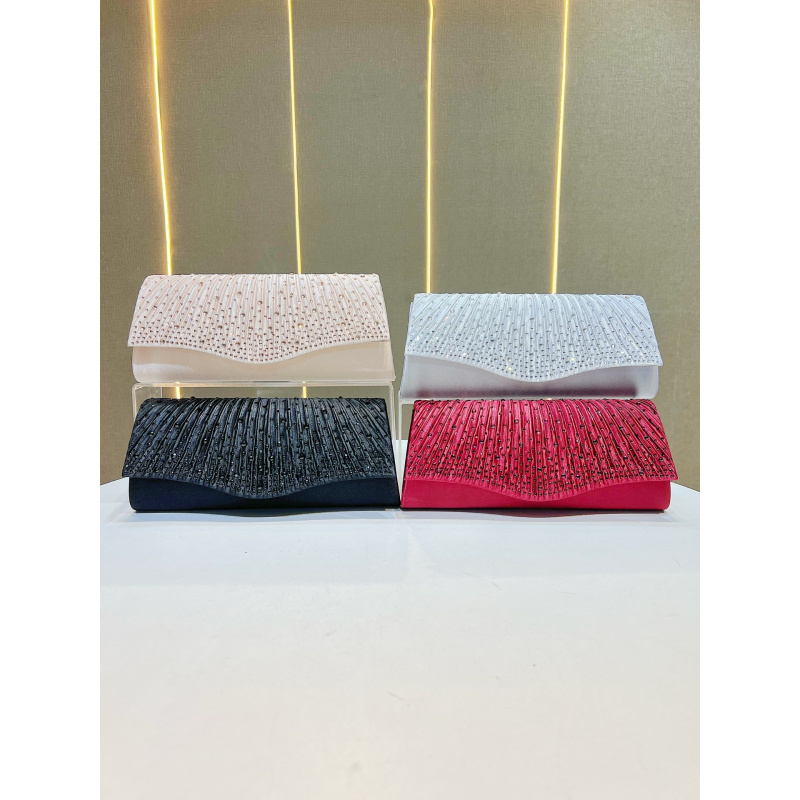 حقيبة سهرة فاخرة جديدة مزينة ب - مراجعة Luxury Bag Collection وسعره