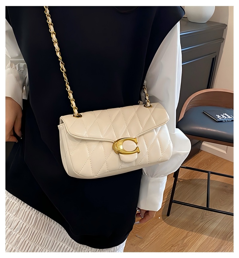 حقيبة كتف نسائية من الجلد المب - مراجعة Luxury Quilted Bags وسعره