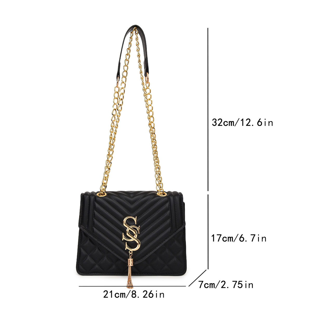 حقيبة كتف صغيرة أنيقة وفاخرة ب - مراجعة Luxury Quilted Bags وسعره