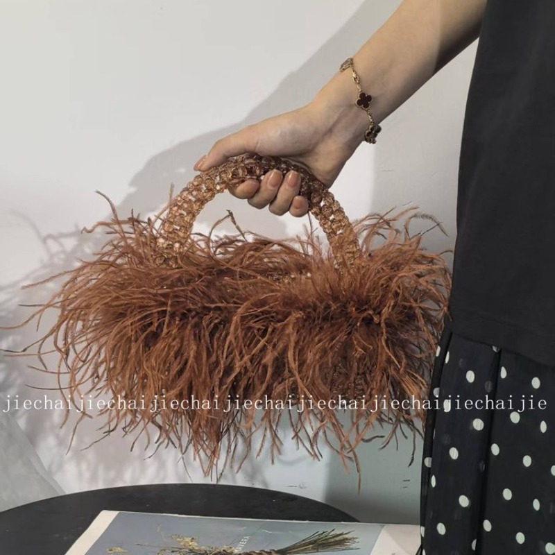 حقائب يد نسائية بتصميم ريش جدي - مراجعة Luxury Bags China Wholesale وسعره