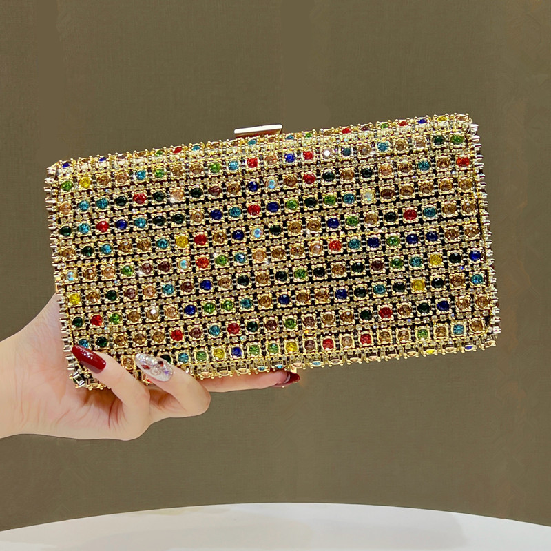 حقيبة سهرة نسائية فاخرة مرصعة  - مراجعة Luxury Bag Collection وسعره