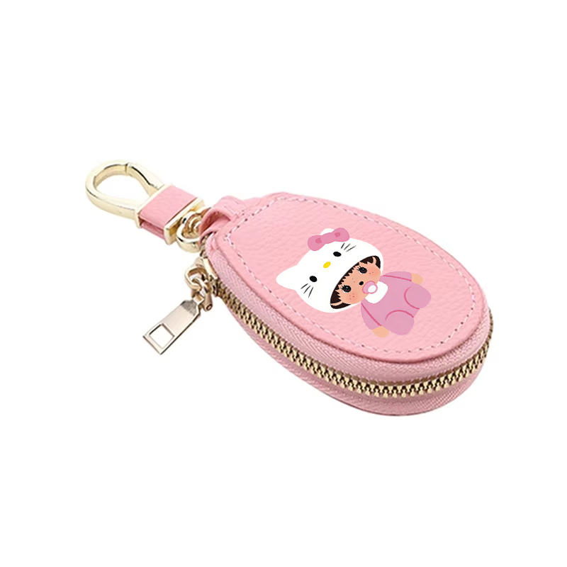 محفظة مفاتيح جلدية MONCHHICHI  - مراجعة Accordion Wallet Zip وسعره