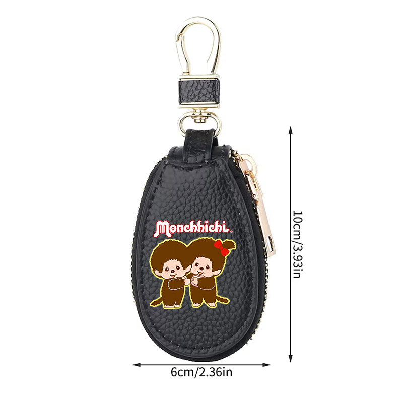محفظة مفاتيح جلدية MONCHHICHI  - مراجعة Accordion Wallet Zip وسعره