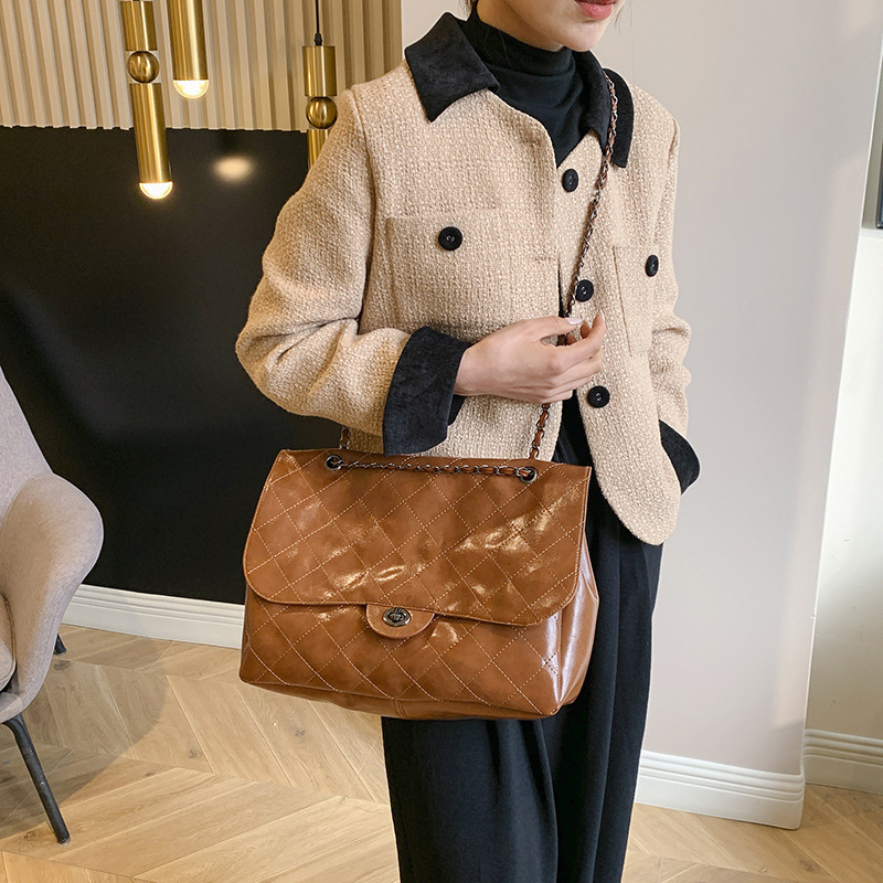 حقيبة ذات سعة كبيرة للنساء، حق - مراجعة Luxury Quilted Bags وسعره