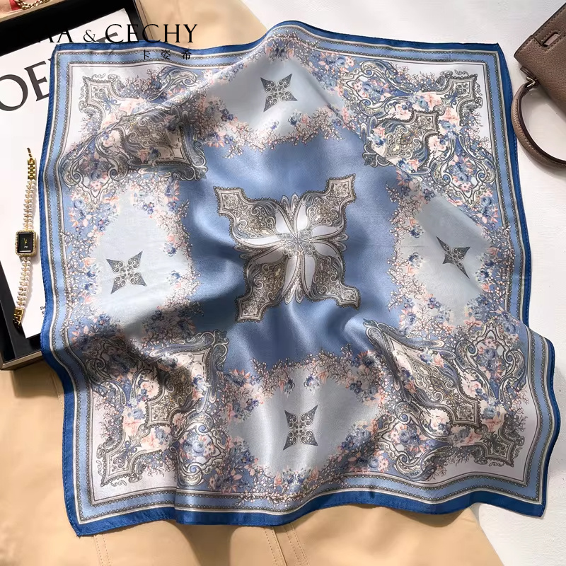 وشاح مربع من الحرير الطبيعي 10 - مراجعة Discount Luxury Bags وسعره