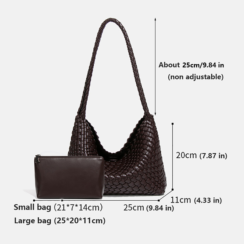 حقيبة كتف نسائية منسوجة، حقيبة - مراجعة Half Moon Bag Suede وسعره